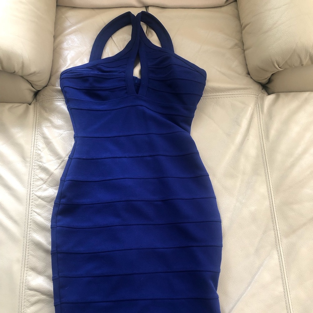 Royal Blue stretchy material